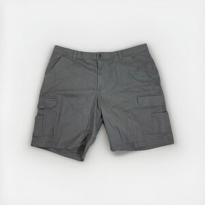 RedHead Fulton Flex Cargo Shorts Men's 44 Gray Grey Relaxed